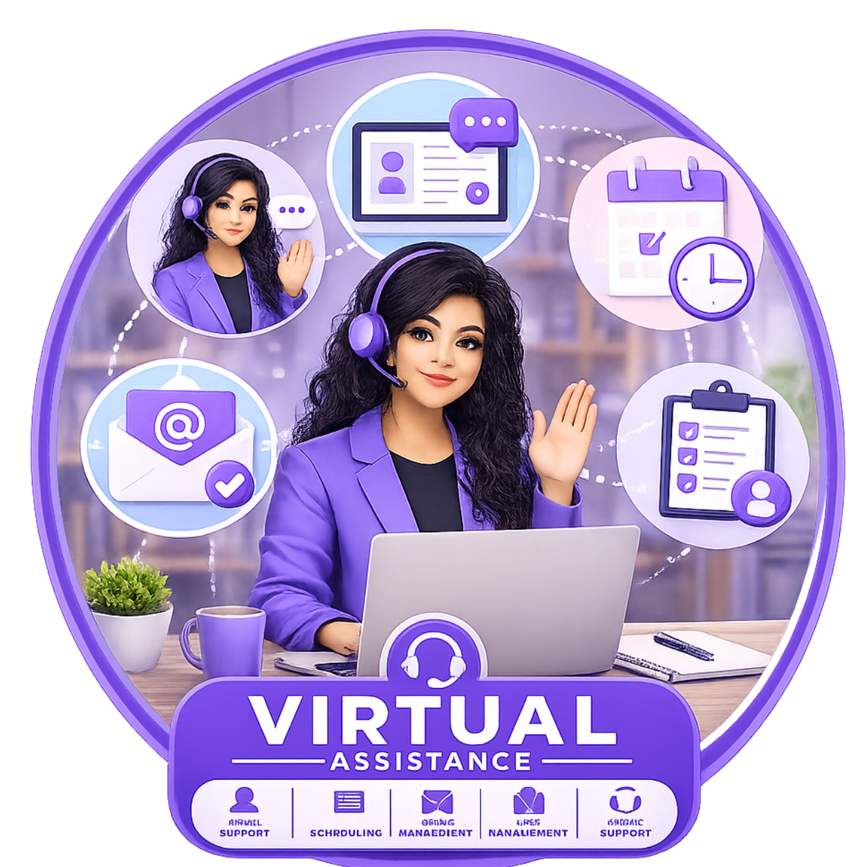 Virtual Assistance icon
